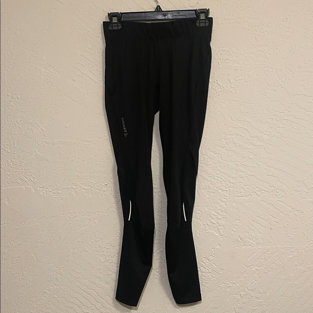Craft Jogging/running Black athletic leggings Size M